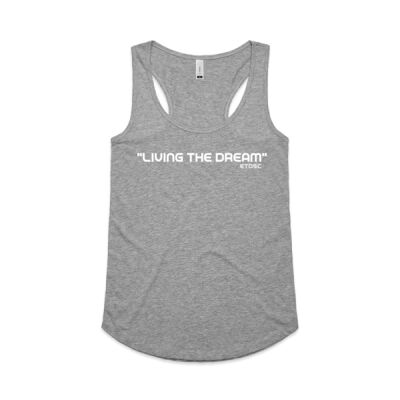 Living The Dream Women's Racerback Singlet Thumbnail