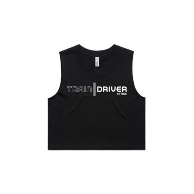 Train Driver Women's Crop Tank Thumbnail